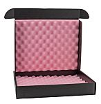Conductive 100% Pure Kraft ESD Box 394mm (L) 394mm (W) 64mm (H)