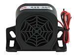 RS PRO Universal Electronic Sounder, 12 → 80 V dc, 107dB at 1 m, DC, Single-Tone