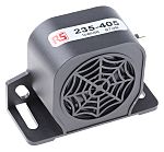 RS PRO Universal Electronic Sounder, 12 → 80 V dc, 97dB at 1 m, DC, Single-Tone