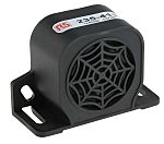 RS PRO Universal Electronic Sounder, 12 → 80 V dc, 107dB at 1 m, DC, Single-Tone
