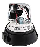RS PRO Rotating Beacon, 12 V dc, 24 V dc, Surface Mount, Incandescent Bulb, IP56