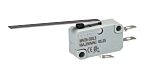 RS PRO Extra Long Lever Micro Switch, Screw, Solder, Quick Connect Terminal, 16A, Solder, IP40