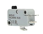 RS PRO Plunger Micro Switch, Screw, Solder, Quick Connect Terminal, 16A, Solder, IP40