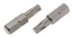 RS PRO Star Screwdriver Bit, T25 Tip, 25 mm Overall