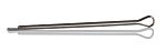 RS PRO 19.1mm Bright Zinc Plated Steel Split Pin, 0.8mm Diameter