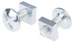 Bright Zinc Plated Steel Roofing Bolt, M6 x 16mm