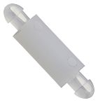 Entretoise RS PRO, Nylon, Hauteur de 9mm, diamètre 2.5mm