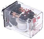 RS PRO Plug In Power Relay, 115V ac Coil, 10A Switching Current, DPDT