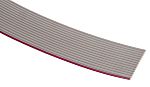 RS PRO Flat Ribbon Cable, 15-Way, 1.27mm Pitch, 30m Length