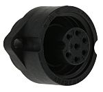 Amphenol Industrial Circular Connector, 6 + PE Contacts, Panel Mount, Socket, Female, IP67, Ecomate M Series