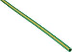 RS PRO Heat Shrink Tubing, Green/Yellow 3.2mm Sleeve Dia. x 1.2m Length 2:1 Ratio