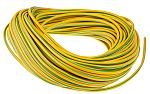 Gaine RS PRO en PVC, Diam. 4mm, Long. 30m, Vert/Jaune