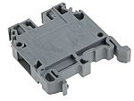 Bloc de jonction rail DIN Entrelec SNA, 6mm², A visser, Gris