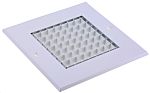 RS PRO White Aluminium Grille, Eggcrate Slat, 125 x 125mm