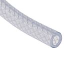 RS PRO PVC, Hose Pipe, 8mm ID, 13.5mm OD, Clear, 25m