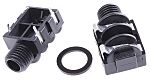 RS PRO Jack Connector 6.35 mm PCB Mount Mono Socket, 2Pole 3A