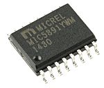 Microchip MIC5891YWM 8-stage Surface Mount Latched Driver MIC, 16-Pin SOIC W