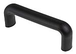 RS PRO Black Plastic Handle 50 mm Height, 25mm Width, 148mm Length