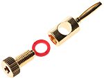 RS PRO Loudspeaker Connector Plug, 1 Way, 16A, Screw Down Termination