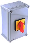 RS PRO 4P Pole DIN Rail Isolator Switch - 40A Maximum Current, 15kW Power Rating, IP65