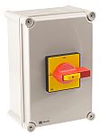 RS PRO 6P Pole DIN Rail Isolator Switch - 40A Maximum Current, 15kW Power Rating, IP65