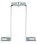 RS PRO Square Bracket for Use with Top Hat DIN Rail