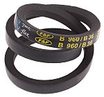 RS PRO Drive Belt, belt section B, 915mm Length