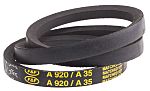 RS PRO Drive Belt, belt section A, 889mm Length