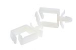 RS PRO Natural Nylon Saddle Clip