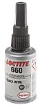 Retenedor Loctite Quick-Metal 660 de color Gris, Botella de 50 ml