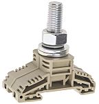 RS PRO Beige, Single-Level, Bolt Termination