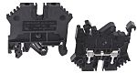 RS PRO Black, 0.2 → 2.5mm², Single-Level