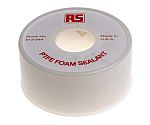 RS PRO White PTFE Tape, 2m x 7mm x 2.5mm