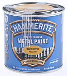 Hammerite Smooth Metal Paint 250ml Yellw