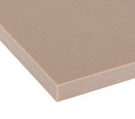 RS PRO Beige Plastic Sheet, 300mm x 245mm x 5mm