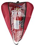 Red PVC fire extinguisher cover,24x11in