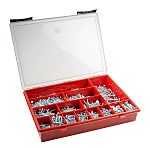 RS PRO Steel 1250 Piece Pozidriv Drive Screw/Bolt Kit