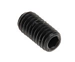 Black, Self-Colour Steel Hex Socket Set M3 x 6mm Grub Screw