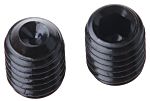 Black, Self-Colour Steel Hex Socket Set M6 x 8mm Grub Screw