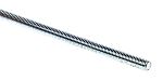 RS PRO Zinc Plated Steel Threaded Rod, M3, 1m