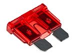 RS PRO 10A Red Blade Car Fuse, 32V dc