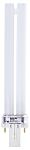 G23 Twin Tube Shape CFL Bulb, 9 W, 2700K, Warm White Colour Tone
