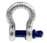 RS PRO Bow Shackle, Zinc Plated Steel, 3.25t