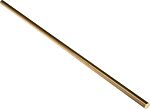 Kovová tyč Tyč, 12mm, délka: 500mm, Mosaz ± 2mm