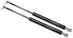Camloc Steel Gas Strut, with Ball & Socket Joint, End Joint, 445mm Extended Length, 200mm Stroke Length