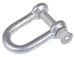 Zn plated steel dee shackle,8x8mm