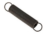 Steel extension spring,50.0Lx10.0mm dia
