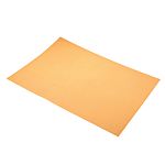 Orange Polyester Plastic Shim, 457mm x 305mm x 0.1mm