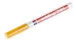 Edding Yellow 1 → 2mm Fine Tip Paint Marker Pen for use with Glass, Metal, Plastic, Wood