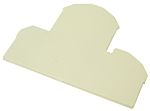 RS PRO End Cover for Use with DIN Rail Terminal Blocks